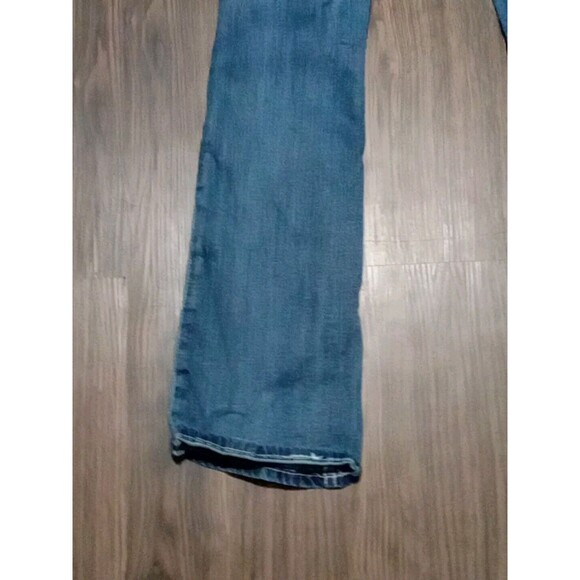 Grace In LA Bootcut Jeans Womens Size 30 Blue Bedazzled Embellished Sequin - Picture 8 of 14